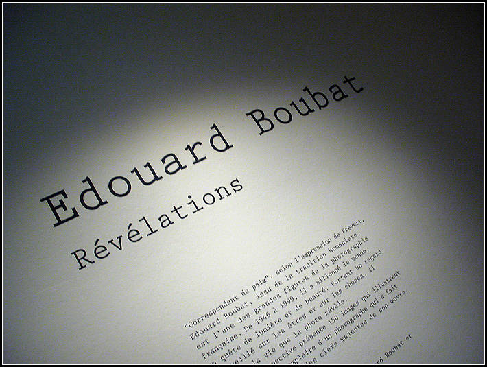 Edouard Boubat Revelations - Maison Europeenne de la Photographie (Paris)